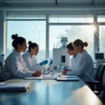 Guska lanza una ronda de 7 millones para expandirse en Navarra y combatir el cáncer con biología sintética Laboratorio de biotecnología en Navarra con científicos y equipo Guska, destacando el hub de biología sintética y la...