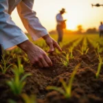Agricultura ecológica y microorganismos contra la sequía