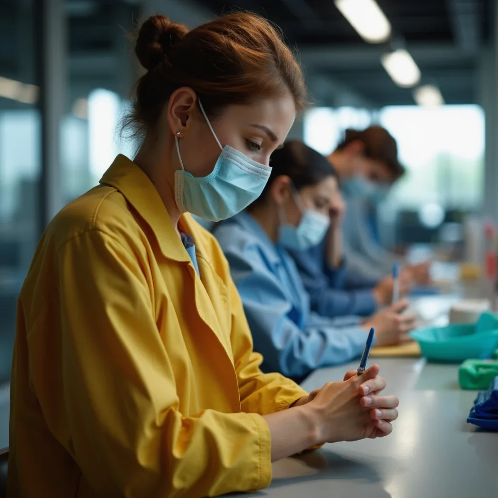 Investigadores en un laboratorio trabajando en terapias innovadoras con células CAR-T para cánceres sólidos