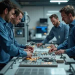 Alphabet lidera la era de la inteligencia artificial con Google Cloud, TPU y Gemini en un entorno de trabajo tecnológico