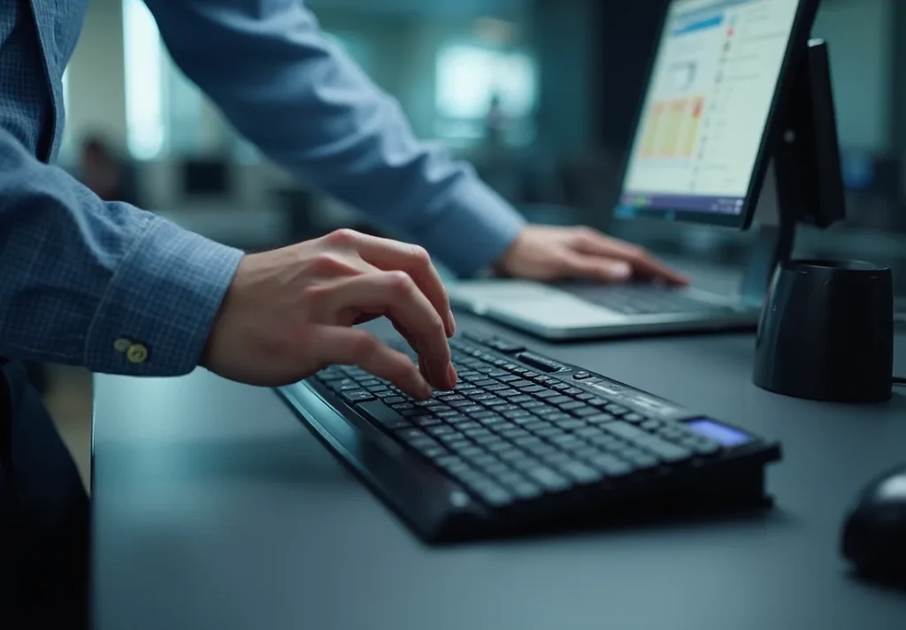 ASUS UGen Intel Arc Pro B70 en un entorno profesional con tecnología de vanguardia, semiconductores y microchips de alta gama